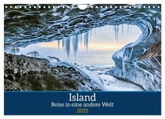 Island - Reise in eine andere Welt (Wandkalender 2025 DIN A4 quer), CALVENDO Monatskalender - Calvendo;AkremaFotoArt