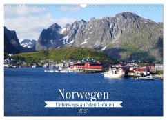 Norwegen - Unterwegs auf den Lofoten (Wandkalender 2025 DIN A3 quer), CALVENDO Monatskalender