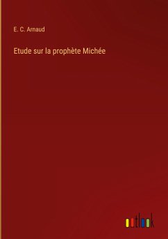 Etude sur la prophète Michée