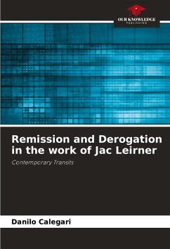 Cover Remission and Derogation in the work of Jac Leirner