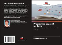 Programme éducatif moderne - Pirniyazova, Natalya