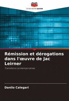 Rémission et dérogations dans l'¿uvre de Jac Leirner - Calegari, Danilo