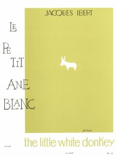 Cover Le petit ane blanc pour flűte et piano Histoires no.2