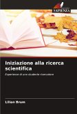 Iniziazione alla ricerca scientifica