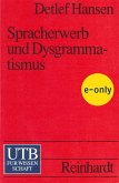 Spracherwerb und Dysgrammatismus (eBook, PDF)