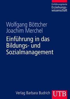 Einführung in das Bildungs- und Sozialmanagement (eBook, PDF) - Böttcher, Wolfgang; Merchel, Joachim