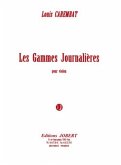 CAREMBAT Louis Gammes Journaličres violon Partition CAREMBAT Louis Gammes Journaličres violon Partition