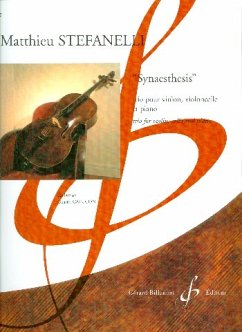 Synaesthesis pour violon, violoncelle et piano parties