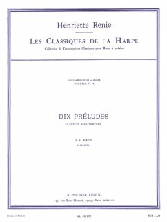 Cover 10 Preludes pour harpe