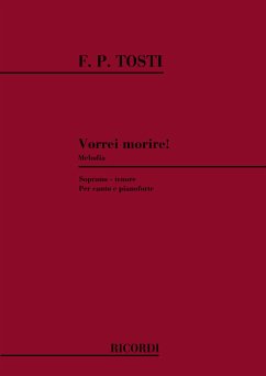 Vorrei morire per soprano (tenore) e pianoforte