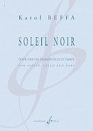 Soleil Noir pour violon, violoncelle et harpe partition et parties