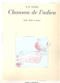 Chanson de l'Adieu pour chant et piano