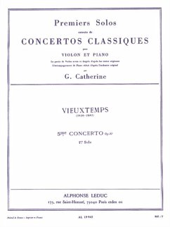 Cover Solo no.1 du concerto op.37 pour violon et orchestre pour violon et piano