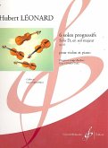 Solo progressif D sol majeur op.62 pour violon et piano Comentale, G., arr. Solo progressif D sol majeur op.62 pour violon et piano Comentale, G., arr.