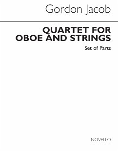 Quartet for oboe, viola, viola and violoncello parts, archive copy