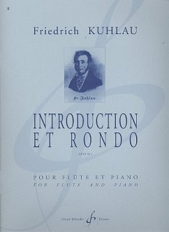 Cover Introduction et rondo op.98a sur le colporteur de Onslow pour flute et piano