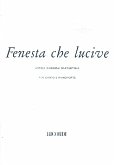 Fenesta che lucive antica canzone napoletana per mezzosoprano e pianoforte (it/nap)