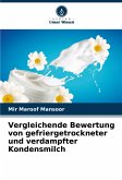 Vergleichende Bewertung von gefriergetrockneter und verdampfter Kondensmilch