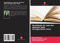 Qualidade de vida dos doentes após laringectomia total - Bunijevac, Mila;Petrovic-Lazic, Mirjana;Maksimovic, Sinisa