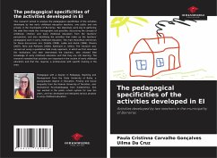 The pedagogical specificities of the activities developed in EI - Carvalho Gonçalves, Paula Cristinna;Da cruz, Uilma