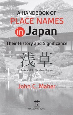 A Handbook of Place Names in Japan - Maher, John C