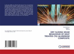 DRY SLIDING WEAR BEHAVIOUR OF HEAT TREATED (T6) ALUMINUM COMPOSITE - K, RAGUPATHY;T, ANAND;M, ARUN