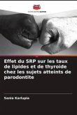 Effet du SRP sur les taux de lipides et de thyroïde chez les sujets atteints de parodontite