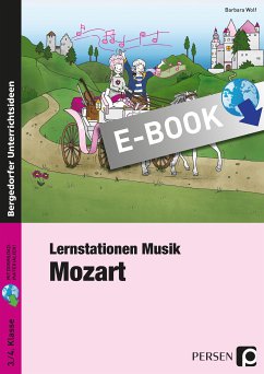 Lernstationen Musik: Mozart (eBook, PDF) - Wolf, Barbara