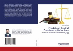 Principles of Criminal Procedures in Afghanistan - Stanekzai, Parwiz