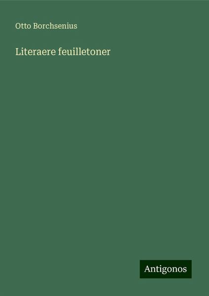 Literaere feuilletoner Literaere feuilletoner