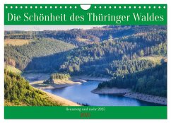 Die Schönheit des Thüringer Waldes (Wandkalender 2025 DIN A4 quer), CALVENDO Monatskalender - Calvendo;Irmer, Torsten