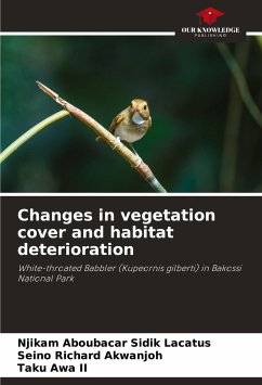 Changes in vegetation cover and habitat deterioration - Lacatus, Njikam Aboubacar Sidik;Akwanjoh, Seino Richard;Awa II, Taku