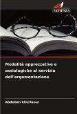 Modalità apprezzative e assiologiche al servizio dell'argomentazione