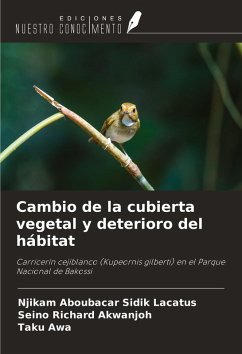 Cover Cambio de la cubierta vegetal y deterioro del hábitat