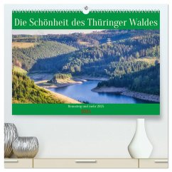 Die Schönheit des Thüringer Waldes (hochwertiger Premium Wandkalender 2025 DIN A2 quer), Kunstdruck in Hochglanz