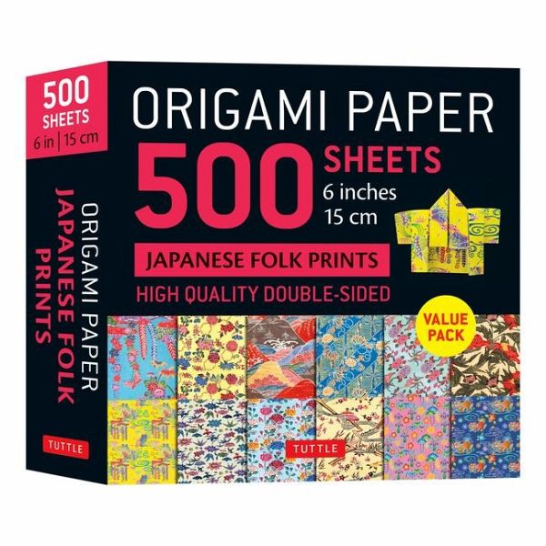 Origami Paper 500 Sheets Japanese Folk Prints 6 (15 CM) Origami Paper 500 Sheets Japanese Folk Prints 6 (15 CM)