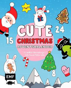 Mein Kawaii-Adventskalender-Buch: Cute Christmas   (Mängelexemplar)