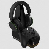 Snakebyte COMBO CHARGE X (Black) - Offiziell lizenzierte Xbox/Series S Controller- und Headset-Ladestation