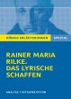 Rilke. Das lyrische Schaffen. (eBook,... - Bild 1
