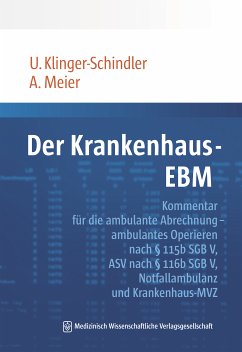 Der Krankenhaus-EBM (eBook, PDF) - Klinger-Schindler, Ursula; Meier, Anja