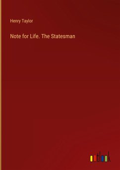 Note for Life. The Statesman