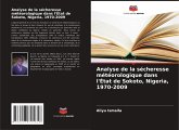 Analyse de la sécheresse météorologique dans l'État de Sokoto, Nigeria, 1970-2009