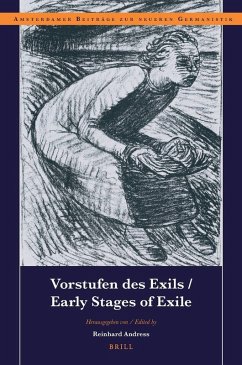 Cover Vorstufen des Exils / Early Stages of Exile