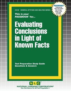 Cover Evaluating Conclusions in Light of Known Facts
