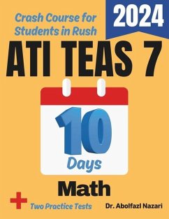 ATI TEAS 7 Math Test Prep in 10 Days - Nazari, Abolfazl