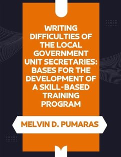 Writing Difficulties of the Local Government Unit Secretaries - Pumaras, Melvin D