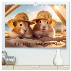 Tierische Urlaubsträume (hochwertiger Premium Wandkalender 2025 DIN A2 quer), Kunstdruck in Hochglanz - Olbrich, Tina