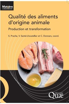 Cover Qualité des aliments d'origine animale
