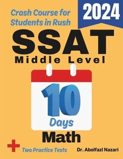 SSAT Middle Level Math Test Prep in 10 Days - Nazari, Abolfazl