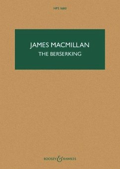 Cover Macmillan: The Berserking - A Concert for Piano and Orchestra Pocket Score